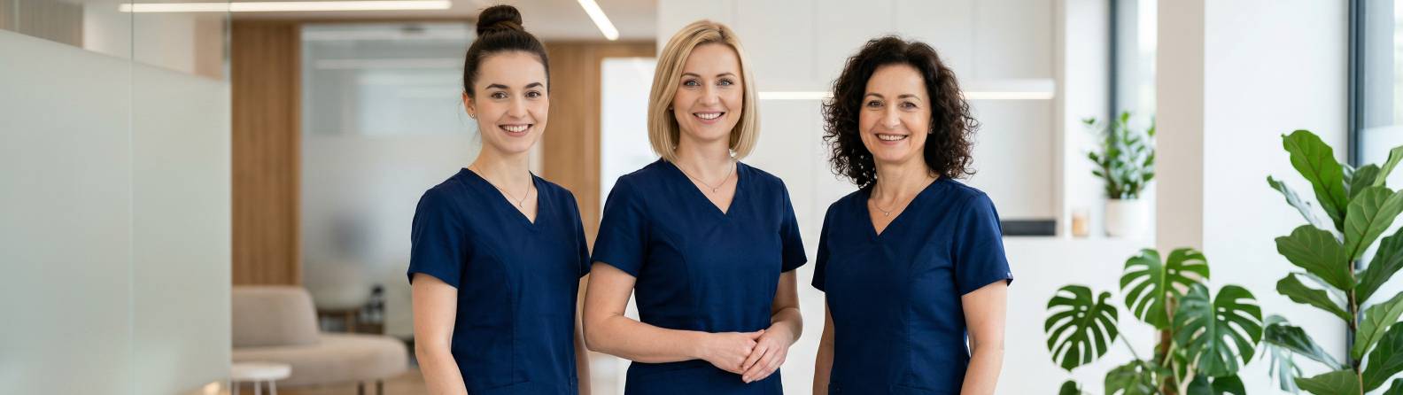 Zespół lekarzy gabinetu For-Dental